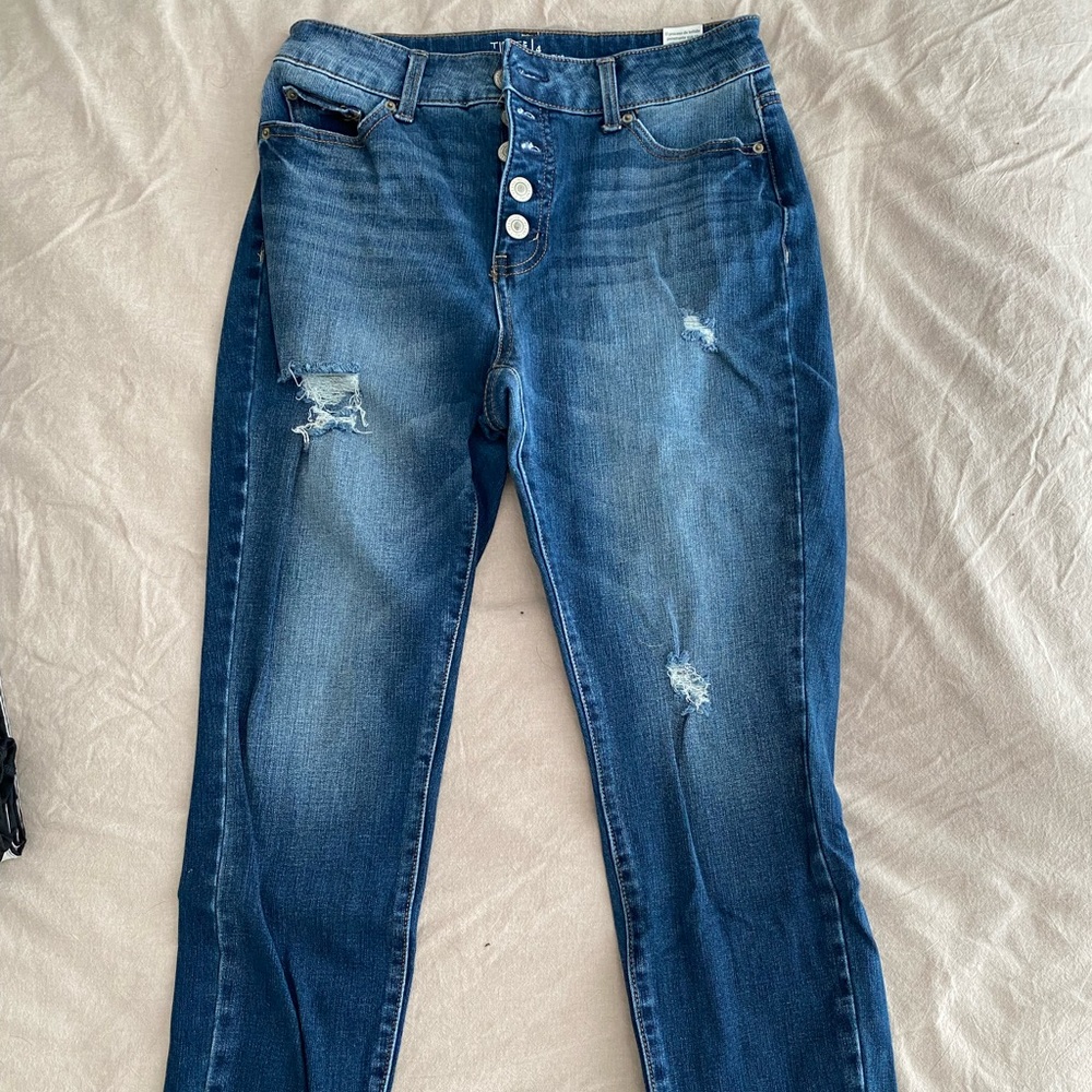 High Rise Skinny Jeans